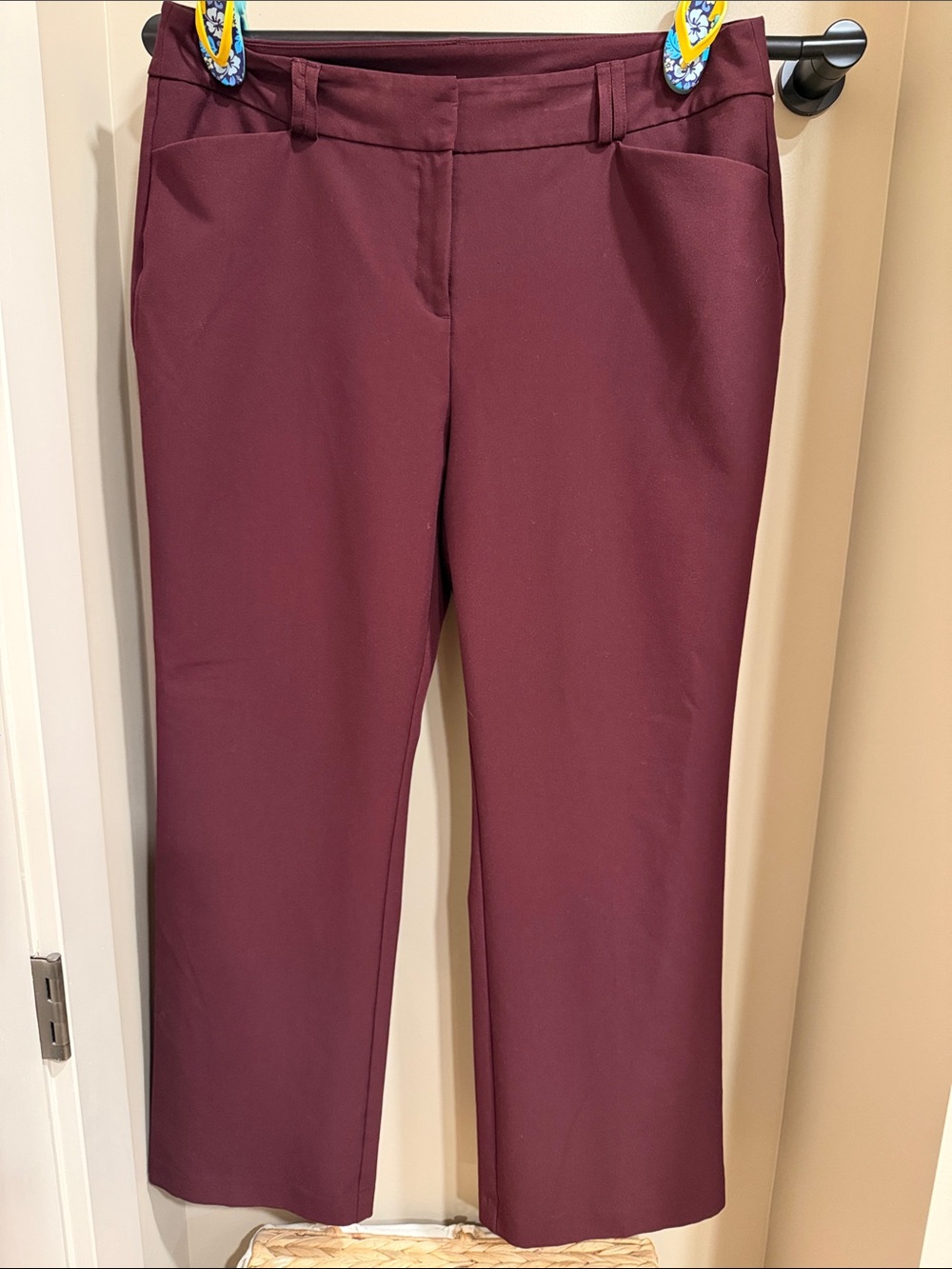 Alfani women’s Wine Dress Pants sz 14